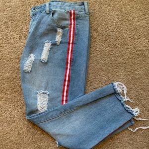 Cropped jeans